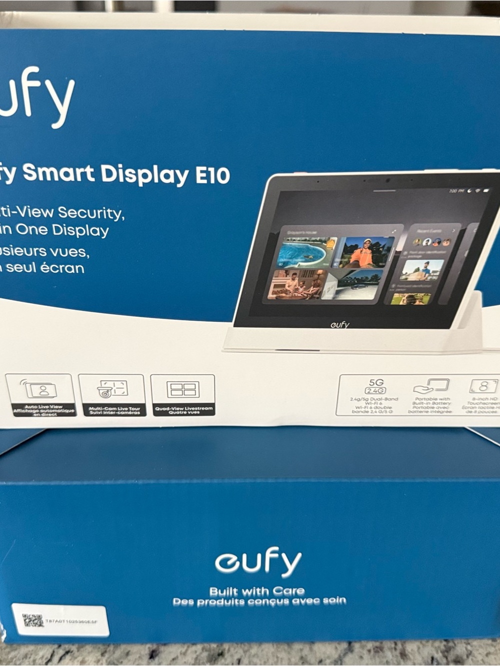 eufy Smart Display E10 - White Smart Home Tablet